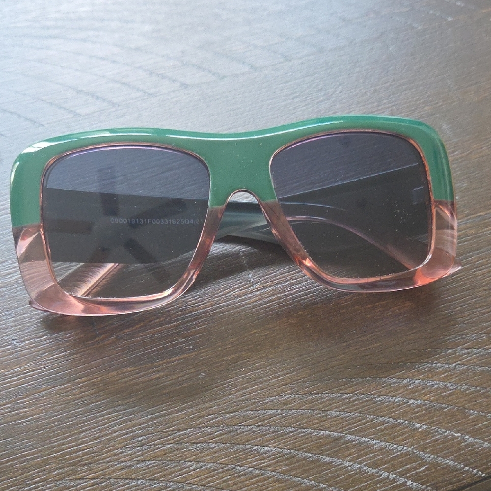 Forever 21 Green and Pink Sunglasses